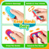6 Sensory Marble Fidget Toys for Kids- Pcs Quiet Fidget for Classroom, Gel Filled Autism Sensory Toys ADHD, Silent