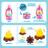 Set 50 3-5 Kids Camping Toys PCS with Campfire, BBQ Grill, Food Toy and Lantern Kids Camping Gear with Storage Bag