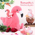 Animal-18 Inch Mommy 4 Tummy, MorisMos Plush Flamingo Stuffed Stuffed Flamingo with Baby Bird Plush Toys Inside Zipper
