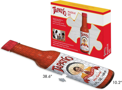 Tapatío 900 Pieces Jigsaw Puzzle for Adults, Fully Assembled 38.6"L x 10.2"W