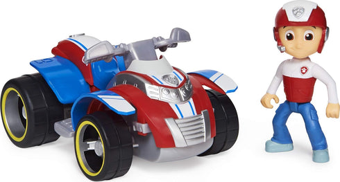 Paw Patrol Ryder’s Rescue ATV Vehicle with Collectible Figure for Kids Aged 3 and Up