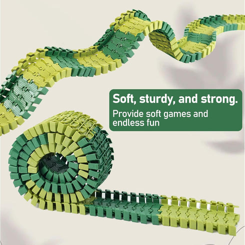 96 3 4 5 6 7, GIAT Pcs Dinosaur Car Track Expansion Kit Birthday Gift for Boys & Kids Ages Compatible with Most Dino