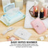 LNQ LUNIQI Baby Wipes Warmer Portable Baby Wet Wipes Dispenser Fast Heating Wipes Warmer for Home Car Travel Blue
