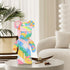 MIKIJOYS (4500PCS), 8886 Bear Building Blocks with Organizer Bins Fluorescent Bricks & Stroage Drawer, Gift for Adults