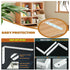 Anti Tip Furniture Anchors for Baby Pet Proofing, White Furniture Wall Anchor for Dresser Bookshelf Safety