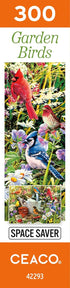 Ceaco - Space Saver - Garden Birds - 300 Piece Jigsaw Puzzle