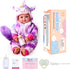 15-Inch 4 5 6 7 8 9 BABESIDE Baby Doll Girl - Realistic Baby Doll with Blue Eyes, Soft Body in Unicorn Outfit Life Like