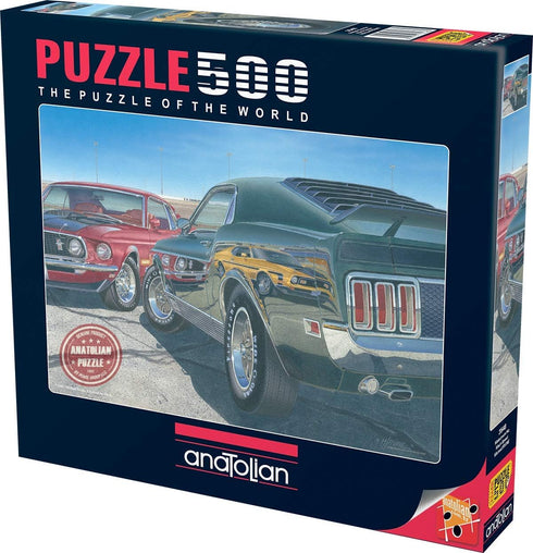 Anatolian 500 Piece Puzzle - Mach Speed Multicolor