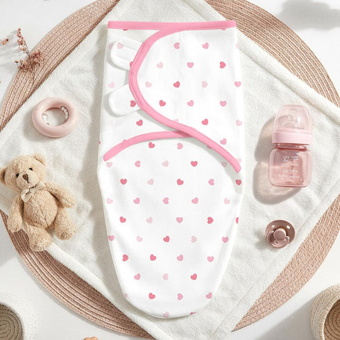 0-3 Baby Swaddle Blanket, Months, Cotton Arm-in Sleep Sack, Wearable Blankets Wrap for Newborn Infant