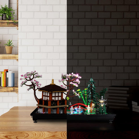 BrickSoul Led Light Kit for Lego Tranquil Garden, Compatible with 10315 Building Set, Light Up Legos Zen Garden