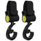 HOODANCOS Universal Stroller Hooks for Hanging Bags, Stroller Accessory Clips with Strong Grip,