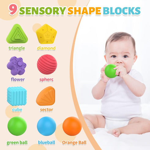 MINGKIDS Bath Toys for 12-18 Months, Developmental Sensory Fine Motor Skills Gifts for 6 9 12 18 Month Age 1 2 3 4