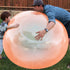 47'' Giant Bubble Ball for Adults, Inflatable Soft Rubber Ball for Outdoor Indoor Party, Water Injection, Orange