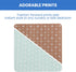 100% 30x40 Inches (Pack 2), Delta Children Organic Jersey Cotton Baby Receiving Blankets for Girls and Boys - GOTS