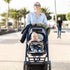 Momcozy 2-Piece Breathable Stroller Seat Liner | Universal Adjustable Soft Pad | Soft & Dry Comfort | Detachable Feel