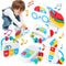 Baby Sensory Toys - 5PCS Baby Rattle Teething Toys Kits with Music,