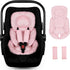 Infant Car Seat Insert for Newborn Girls Boys, Summer Mesh Baby Carseat