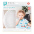 Bumkins Toddler and Baby Suction Plates, Silicone Grip Dish for Babies and Kids, Baby Feeding Supplies, Platinum