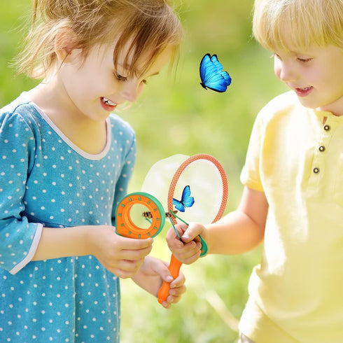 TOY Life Bug Catcher Kit for Kids - Bug Catching Kit with Butterfly Net, Magnifying Glass, Insect Catcher, Outdoor Toys