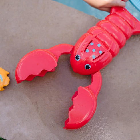 Melissa & Doug Sunny Patch Louie Lobster Claw Catcher, Grab-and-Squeeze Pool Toy for Ages 5+