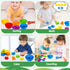 Counting Toys Matching Game for Kids - Preschool Learning Activities with Sorting Bowls for Ages 3-5 Animals