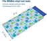 Wildkin Kids Cotton Nap Mat Cover – Soft, Durable with Sewn-in Flap, Fits 1.5" Vinyl Sleep Mats - Dinosaur Land
