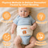 CLYORA Tummy 0m+ Heated Baby Belly Band for Colic & Gas Relief, Silent Velcro Infant Gripe Belt, Gentle Warmth