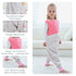 MICHLEY Toddler Sleeping Sack with Feet, Newborn Infant Sleeveless Sleeping Bag 2-way Zipper - Pink Bird, 1-3T