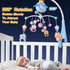 Generic Pack Crib Mobile with Music and Lights, Mobiles for Cribs, Baby Nursery Space Portable Infant Mobile Arm Hanger