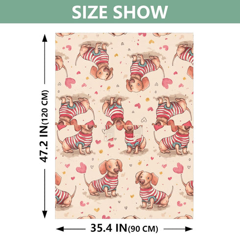 Mazeann Cute Dachshunds Heart Car Seat Cover Baby Breathable Soft Infant Carseat Covers Canopies Babies Carrier Covers