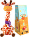 JISON21 Dancing Talking Giraffe Plush Toy, Funny Singing Recording & Repeating Musical Giraffe,