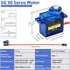 Sg90 9g (5) Micro Servo Motor, Miuzei Mini Small Servos Motor Kit Metal Gear for Arduino RC Car Airplane Robot