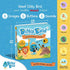 Ditty Bird Safari Book for Toddlers: Interactive Animal Sound Book, 1-3 Years, Sensory Musical Board Books