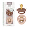 BIBS Pacifiers 0-6 Months | Set of 2 Colour Pacifier with Symmetrical