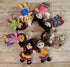 Soft Plush Around The World Dolls, 8 Pack, 8"