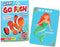 Giant Go Fish Card Game - Large 5x7in Cards for Kids and Families, Fun Gift Idea for Ages 4+