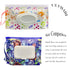 ULVBABI 2 Pack Portable Wet Wipe Pouch Container, Reusable & Refillable Baby Wipes Dispenser, Eco Friendly