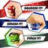 JA-RU Marvel Avengers & Spiderman Foam Balls - 3 Squishy Toy Stress Balls for Kids, Superhero Stress Relief