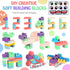Baby Soft Blocks Set, 80PCS Big Building Block Toys, Soft Rubber Sensory Stacking Toys for Babies 6 Months and Up