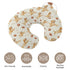 Wicbfdfv Cute Dogs American Football Nursing Pillow Cover Stretchy Removable for Baby Girls Boys Puppy Dog Baseball