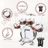 Set, 5 Set Kids Drum PCS Drums for Kids with Stool Mini Band Drum Musical Instruments Toys Birthday for Toddlers Boys