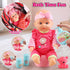 HuceePlay Set 3-5, 12.5" 2 Sets Playset 3 4 5 Baby Doll Stroller for Toddler Girls A Babydoll with Baby Doll