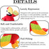 Parrot Stuffed Animal Plush Bird, 10.6 inch, Red, Stuffed Toy for Girls and Boys