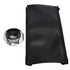 Baby Stroller Leather Armrest Handle Cover for Uppababy Vista V1/V2, Protective Bumper Sleeve (Black)