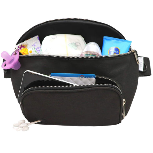 Suessie Fanny Pack Diaper Bag - with Baby Changing Pad & Waterproof