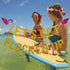 Gold Let's Get Flocked Up Flamingo Party Banner - Hawaii Luau Bachelorette Wedding Birthday Decorations
