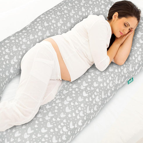 55/57 Inch Pregnancy Pillow Cover U-Shaped (ONLY Pillowcase), Super Soft Replacement Cover Fits Most Maternity Pillow