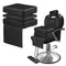 HOMBYS Adjustable Salon Booster Seat for Kids Leather Children Cushion for Barber