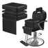 HOMBYS Adjustable Salon Booster Seat for Kids Leather Children Cushion for Barber