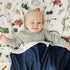 Cozy 50x50" Pobibaby Stretchy Quilt for Infants and Toddlers - Explore Design